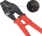 Happyment Tangenset - Kabel Tang - Krimptang - Geïsoleerde Handvaten - Rood