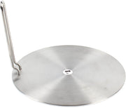 Inductiekookplaat Warmteverdeelplaat met Handvat - Voor IJzeren & Keramisch Kookgerei - 3-Laags Warmteverspreider - Keukenaccessoire voor Alle Kookplaten