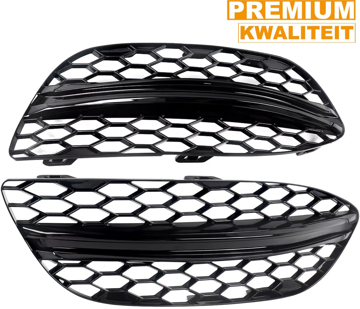 Voorbumper - Voor Mercedes C-Klasse W205 C205 2014-2018 - Auto accessoires - Mistlichtgrille - Bezel set LH + RH