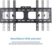 Muurbeugel Fioren - TV muurbeugel - Voor 26"-75" - Kantelbaar - Ultra Slim & ruimtebesparend - Statief - Zwart
