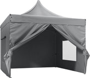 Waterdichte partytent - Met zijwanden - Wit - Luxe paviljoen - 3x3 m