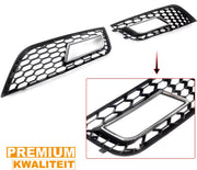 Voorbumper - Voor Audi A4 B8.5 2012-2015 - Auto accessoires - Bumper voor - Mistlichtroosters