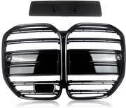 Bumper - Voor BMW 4 Serie G22/G23 (2021-2023)- Gloss Zwart - M Prestatie Stijl - Auto accessoires