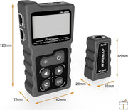 Happyment® Netwerk kabeltester - met Draadzoeker - Kabelzoeker - UTP Tester set - RJ45, RJ11, BNC, USB - Black friday - Kerstcadeau