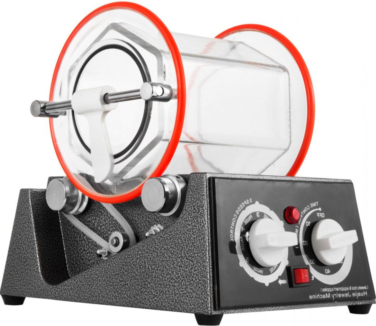 Happyment Polijsttrommel - Polijstmachine voor Juwelen, Sieraden en Stenen - Rock tumbler - Inclusief Polijstkogels