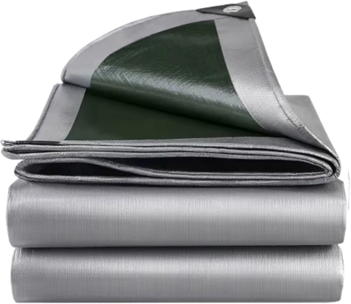 Tavien Dekzeil - 180g/m² PE - Voor Tuinmeubelen, Zwembad, Hout, Auto & Boot - Waterdicht - Weerbestendig zeildoek - 300x300cm - Groen - Bouwzeil - Afdekzeil - Beschermhoes