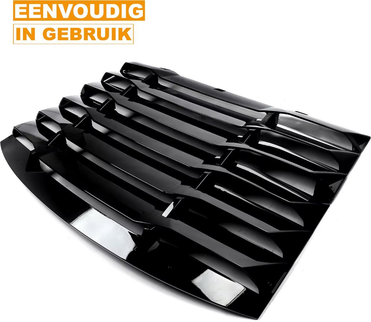 Zonnescherm AeroBlade - Achterruit Lamellen - Gloss Zwart - Voor Dodge Charger (2011-2022) - Auto Accessoires