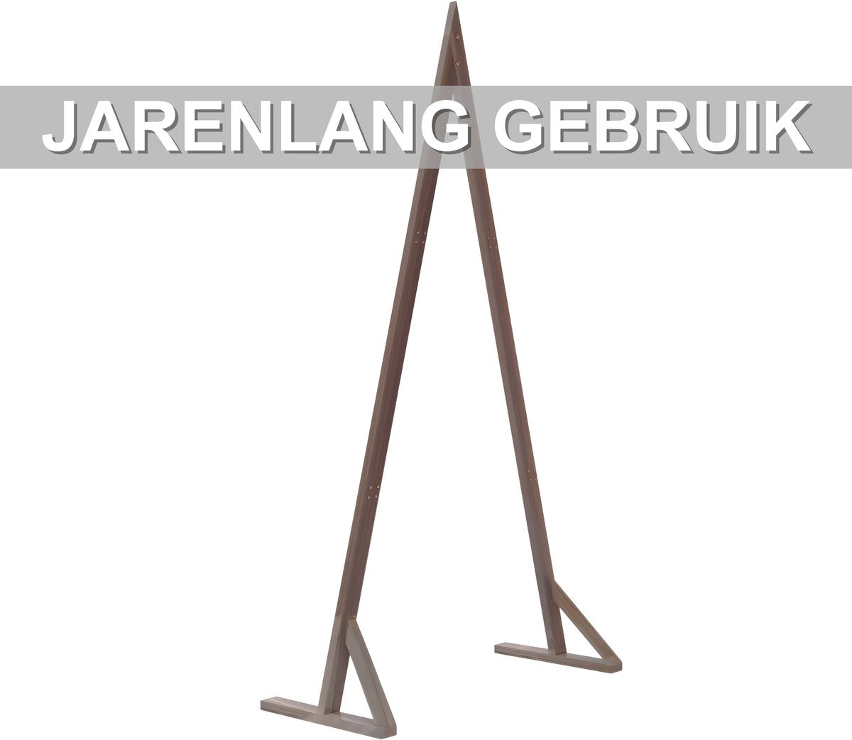 Bruiloftsboog –Bloemenboog - Ballonnenboog - Voor Tuin & Feestdecoratie – Bruin