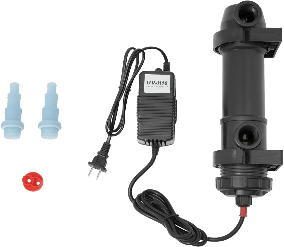 Sterilisatielamp voor Aquarium - Voor Reiniging van Aquaria & Watertanks - Dompelbaar & Waterdicht UV-Licht - Krachtige Algen- en Bacteriebestrijding