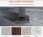 Trapleuning - Trapleuning Houders 48 cm - Antislip Handgreep - Ijzer - Voor Binnen/Buiten Gebruik