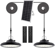 Camping lamp - Hanglamp op zonne-energie - Kampeerlamp - 200 LEDS - Waterdicht