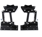 2 STUKS Verstelbaar Scharnier - Salontafel - Lift Mechanisme - 35 kg Draagkracht - Zwaar Stalen DIY voor Inklapbare Eettafel of Bureau - Zwart