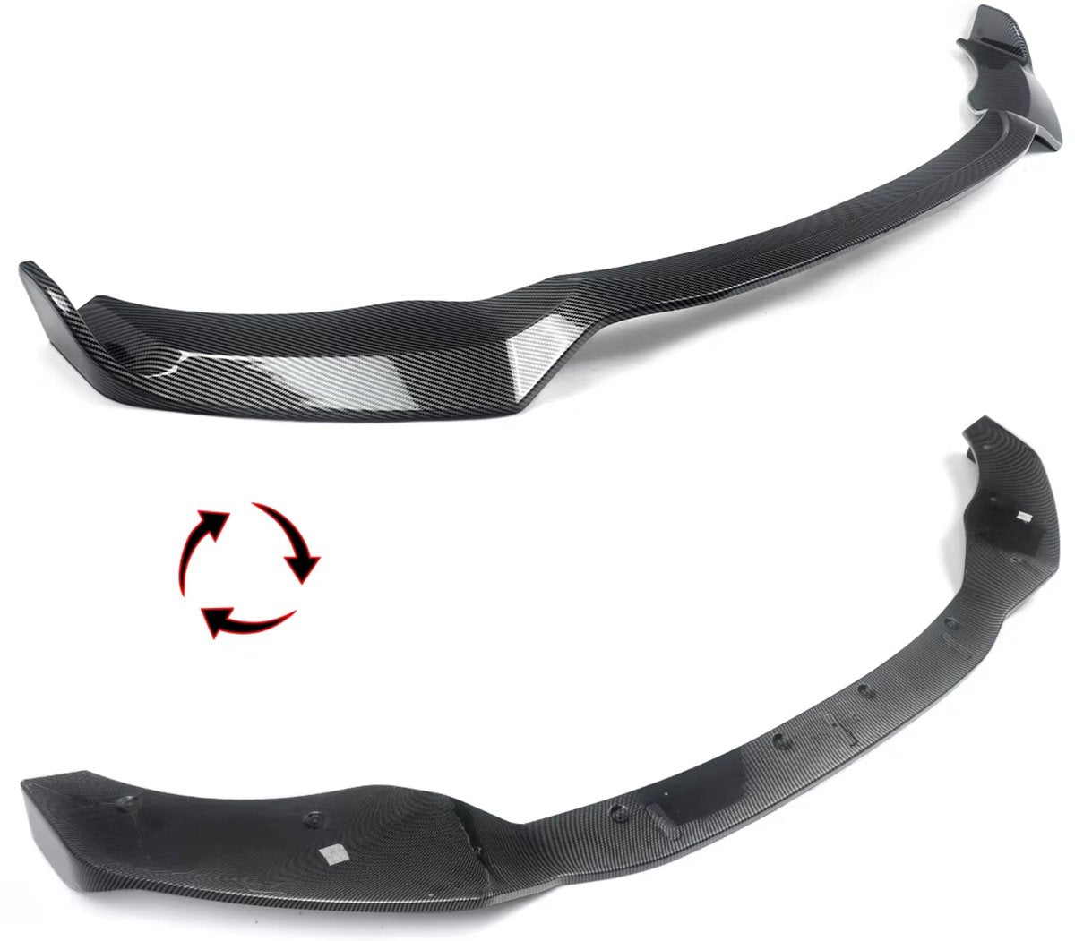 Voorbumer spoiler - Voor BMW X3 F25/X4 F26 M Prestatie (2014-2017) - Koolstofvezel Look - Auto accessoires
