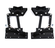 2 STUKS Verstelbaar Scharnier - Salontafel - Lift Mechanisme - 35 kg Draagkracht - Zwaar Stalen DIY voor Inklapbare Eettafel of Bureau - Zwart