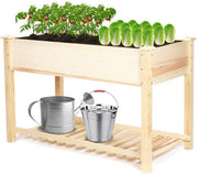 Frobin Plantenbak voor Buiten - Kweekbak - Bloembak Hout - Kweektafel - Plantenbakken voor Buiten - Kweekbakken Moestuin
