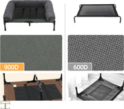 Luxe hondenmand op poten - Hondensofa XXL - 110x80cm - Dierenmand - Zetel bank - Hondenbed orthopedisch - Lounger ligbed