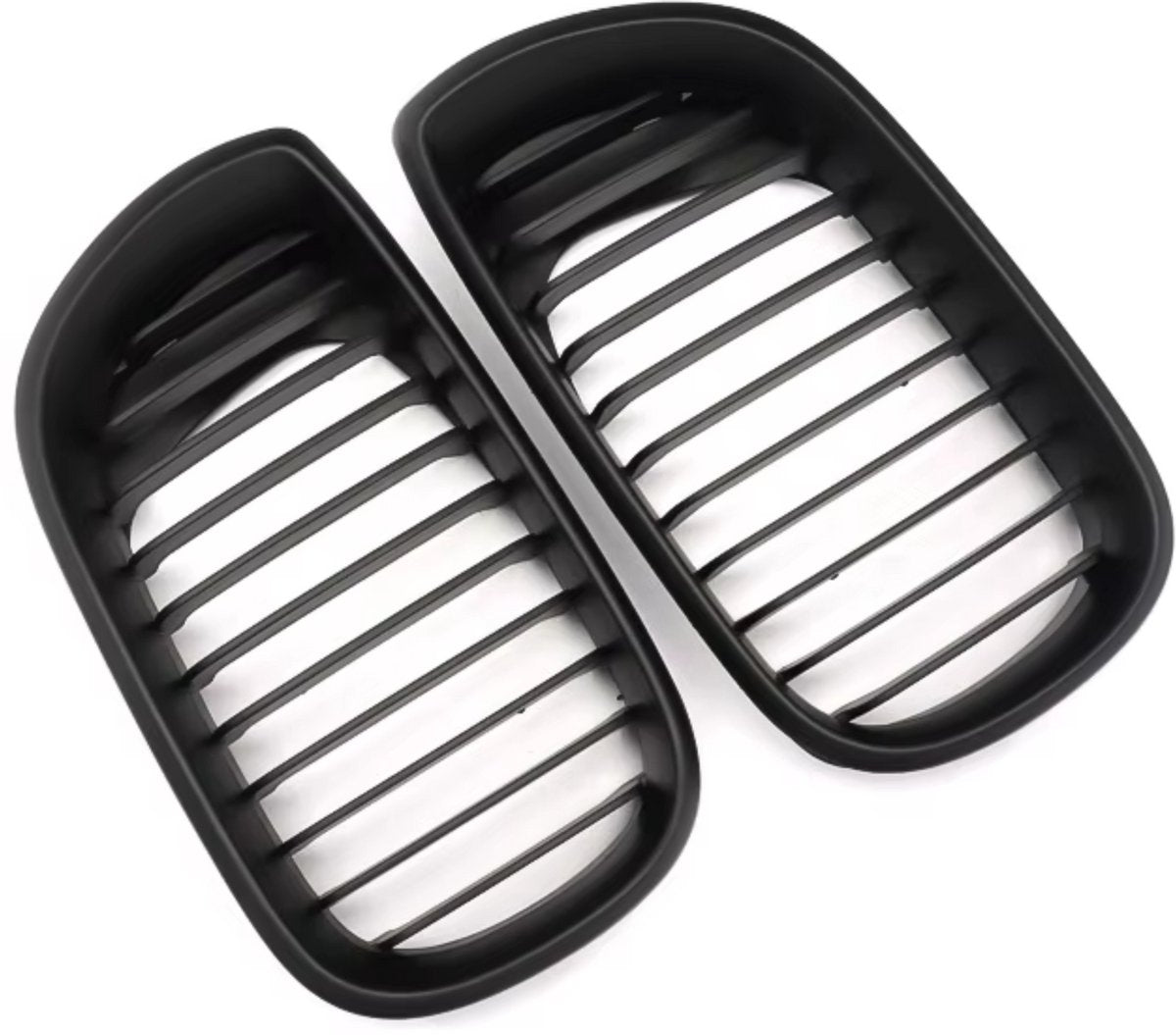Voorbumper grille - Matzwarte Roosters - Voor BMW 3 Serie E46 325i/330i 4-Deurs (2002-2005) - Auto accessoires