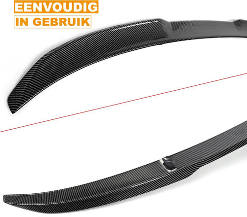 Apexion M3 Vleugel - Kofferbak Spoiler Vleugel Lip - M3 Stijl - Carbon Look - Voor BMW G20 (2019-2024) - Auto Accessoires