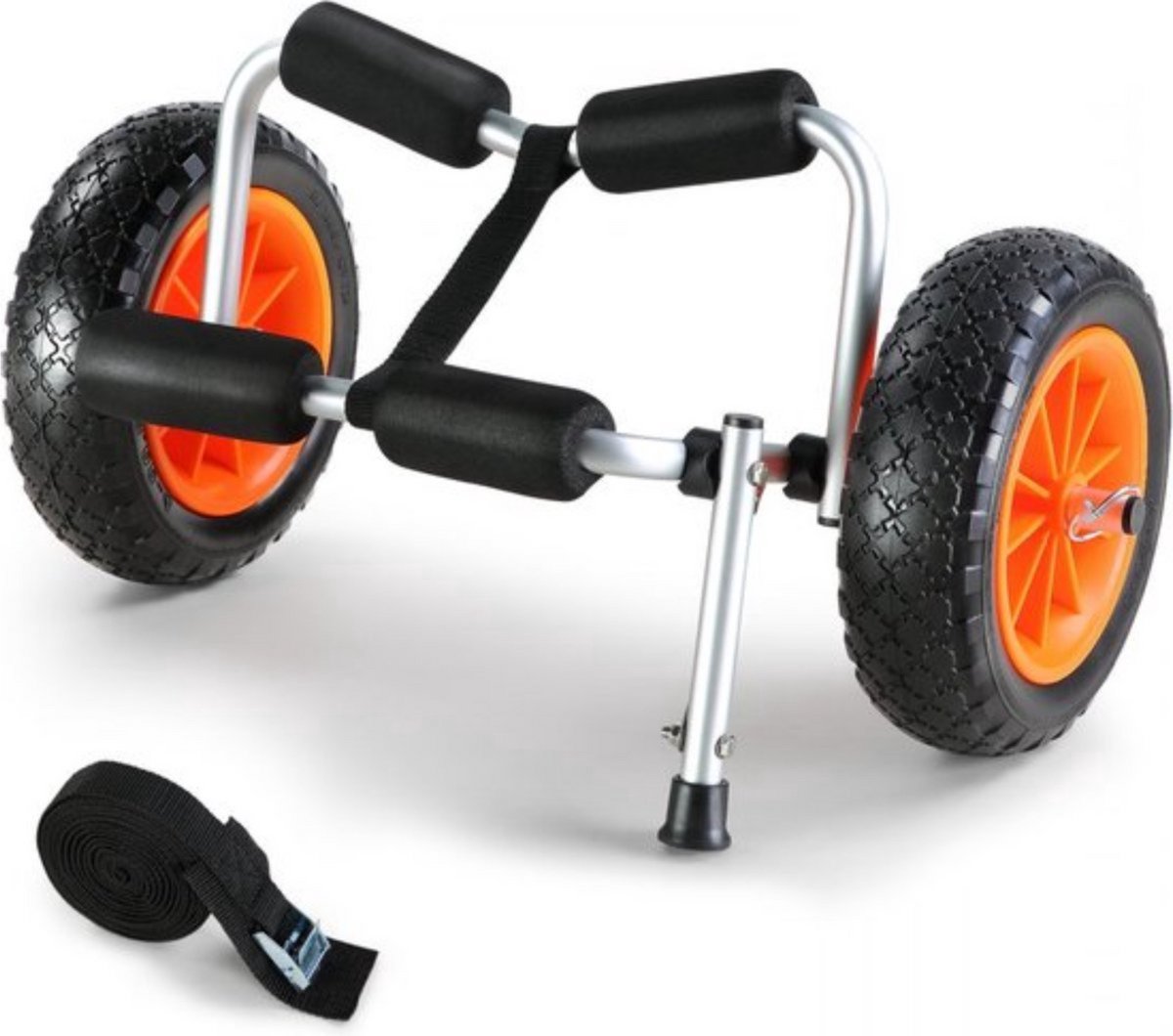 Kajak trolley - Voor SUP, Kano, Kayak, Surfplank - Surf trolley - Opvouwbare Kano trolley - PU Banden - 113KG