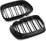 Voorbumper - Voor BMW E46 M3 2-Deur (1998-2004)- Dubbele Slat - Glanzend Zwart - Auto accessoires