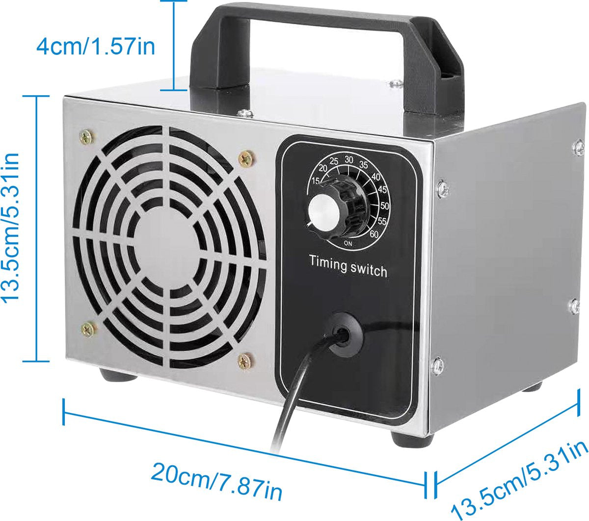 Happyment Ozongenerator - Ozon Luchtreiniger - Luchtreinigers - Ionisator - Ozon Generator - Apparaat