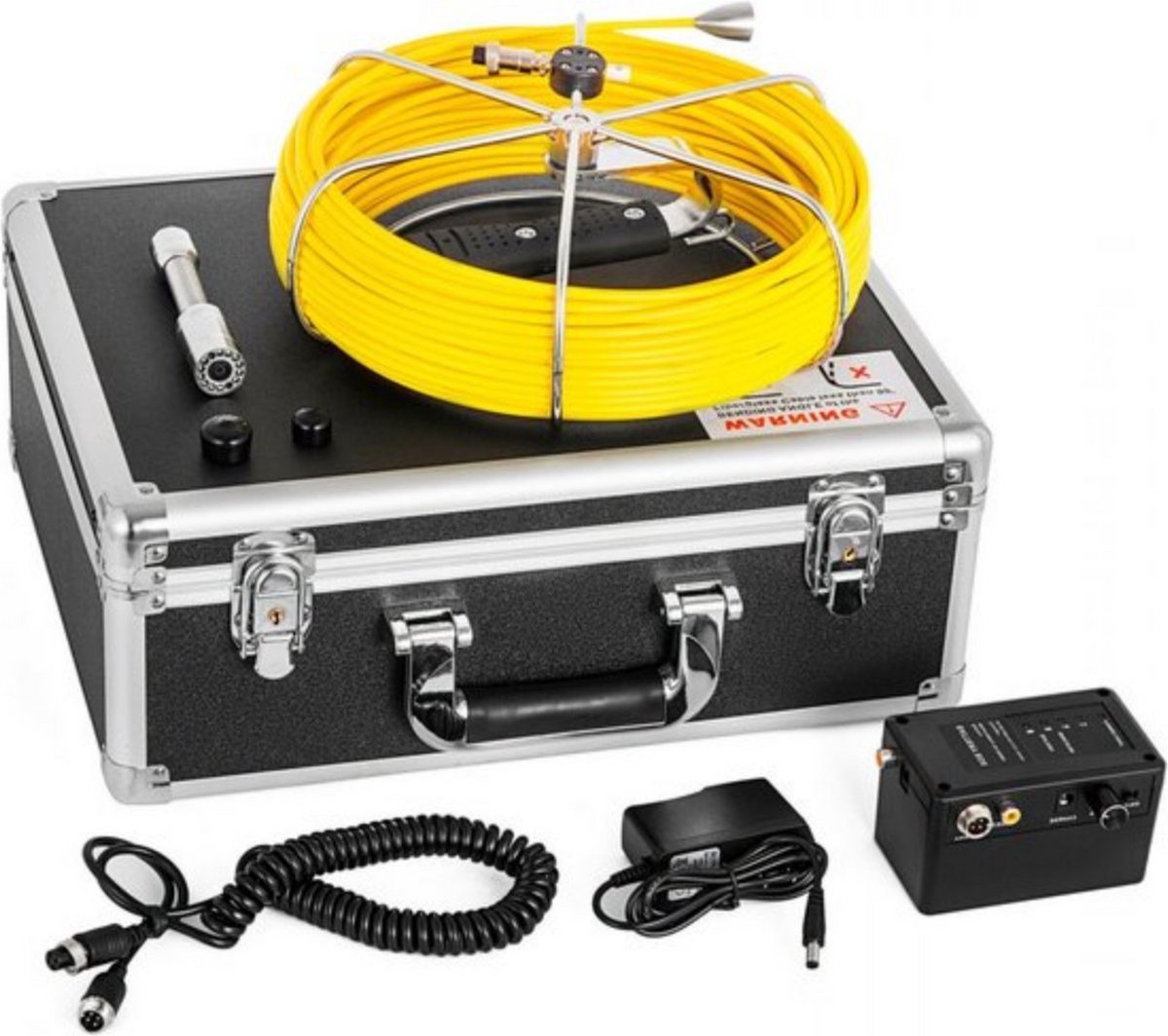 Endoscoop rioolcamera - 7 inch scherm - inspectie camera - 50m - Inspectiecamera - Apparaat voor ondergrondse leidingen