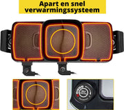 Happyment Elektrische BBQ Pan - Hotpot Electrisch - Koreaanse BBQ - Korean Grill - Party Pan - Anti Aanbak