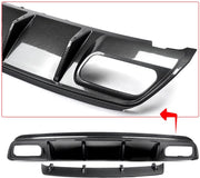 Achterbumper - Voor Mercedes A-Klasse W176 A200/A45 AMG 2013-2018 - Auto accessoires - Diffuser - Carbon Look