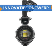 2x LED Mistlampen voor Motorfiets - Extra Spotlampen voor BMW R1200GS / F800GS / F700GS / F650GS - Waterdicht & Krachtig Licht