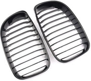 Front Niergrille - Voor BMW 1 Serie E81/E82/E87/E88 LCI (2008-2013)- Gloss Black - Auto accessoires -