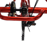 Driewieler Zyrell - Luco - 7 versnellingen - Fiets voor volwassenen en senioren - 24 Inch - Opvouwbare - Verstelbaar - Met mand - Voorrem - Geel