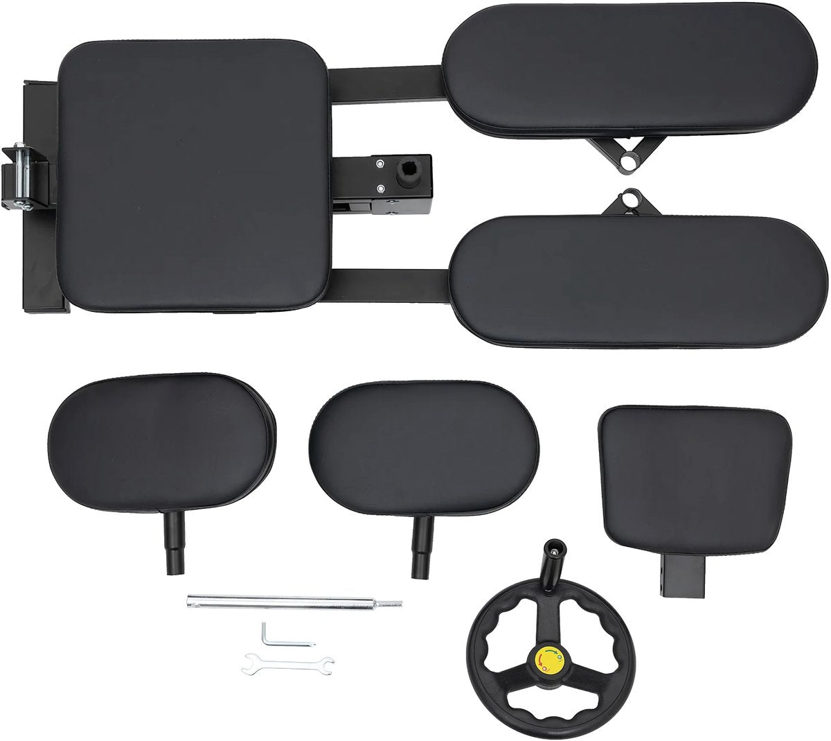 Professionele Beenstretcher - Benentrainer - Trainingsapparatuur - Flexibiliteit trainer - Spagaattrainer - Voor Yoga, Gymnastiek & Thuisfitness - Paardvormig Design met 180° Maximale Rek - Gewrichtsbeschermende Kussens