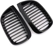 Voorbumper Grille - Gloss Black - Auto accessoires - Voor BMW E81/E87 1 Serie (2004-2007)