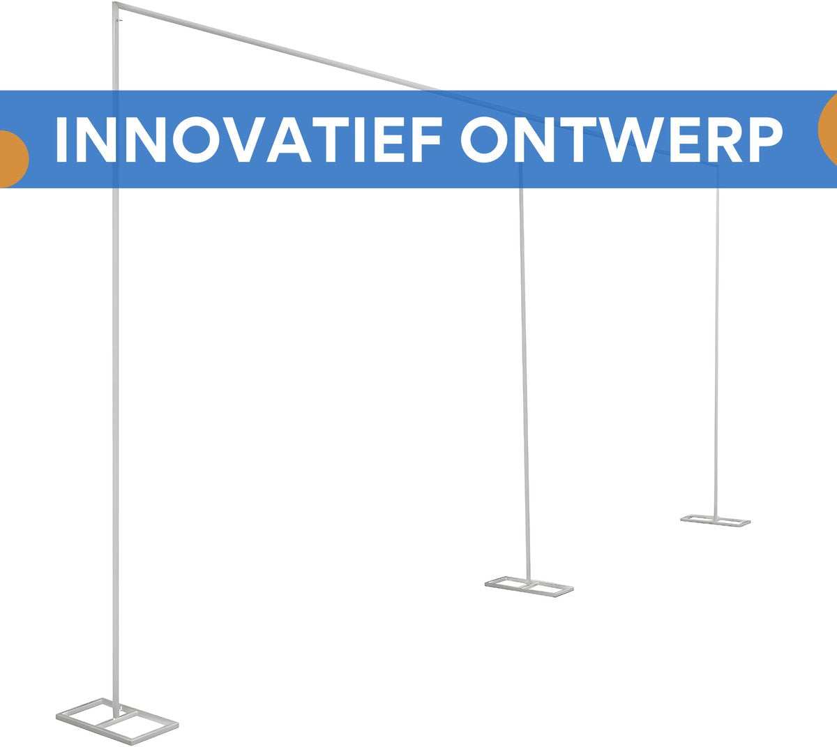 Decoratie Standaard - Ballonnenboog - Achtergrond standaard - Voor Huwelijken en feesten