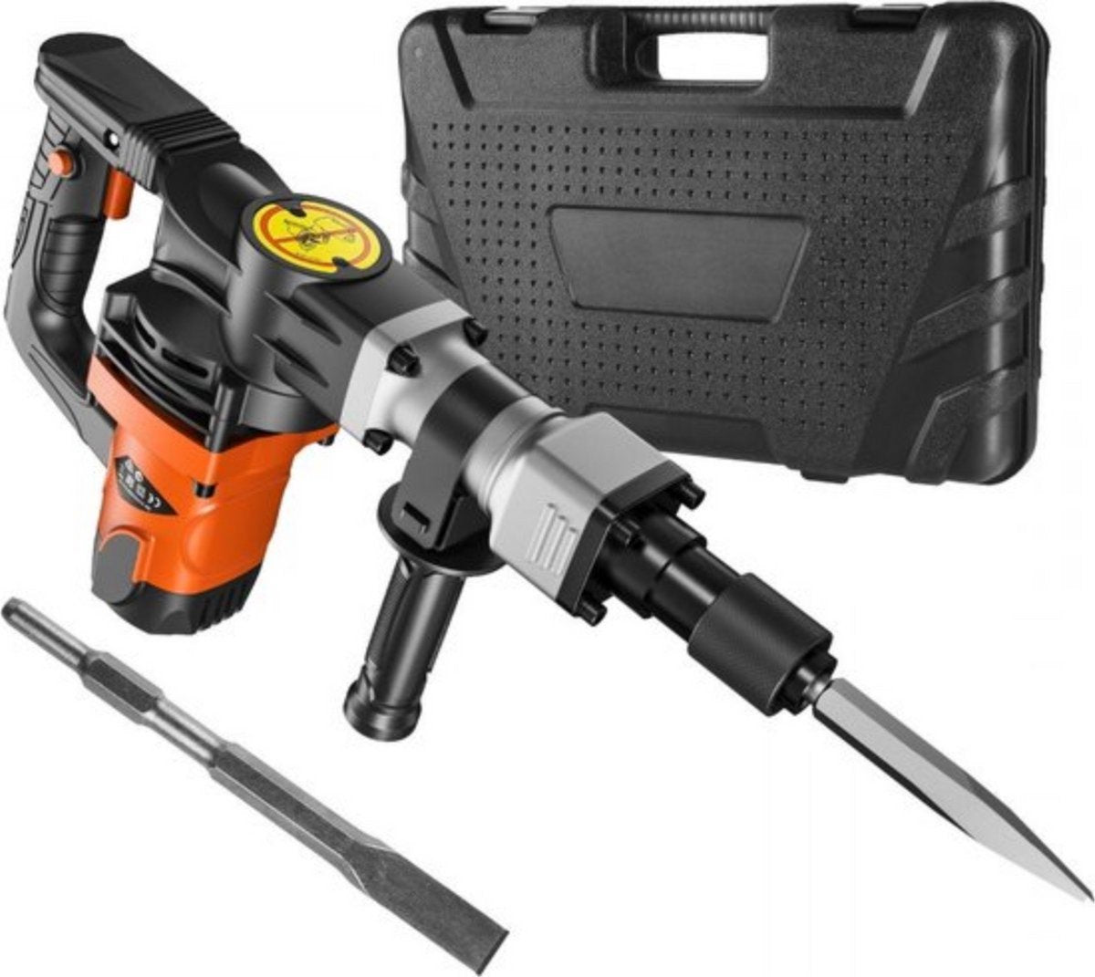 Sloophamer Deluxe - Elektrische Slaghamer - 1600W Breekhamer - Beitelhamer Gereedschap