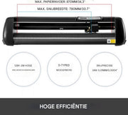 Vinylsnijder - Snijplotter Machine - 72cm - LCD Scherm - Inclusief Software
