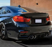 Achterdiffuser Lip - Voor BMW F80 M3/F82 M4 (2015-2020) - Glossy Black - Auto accessoires - Achter bumper