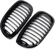 Voorbumper Niergrille - Glanzend Zwart - Auto accessoires - Voor BMW E46 325ci/330ci 3 Serie 2-Deurs LCI (2002-2006)