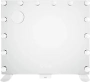 Verlichte Make-upspiegel Valora - Hollywood spiegel - 14 Dimbare LED-lampen - Make-up Spiegel voor Kleedkamer en Slaapkamer - Met USB