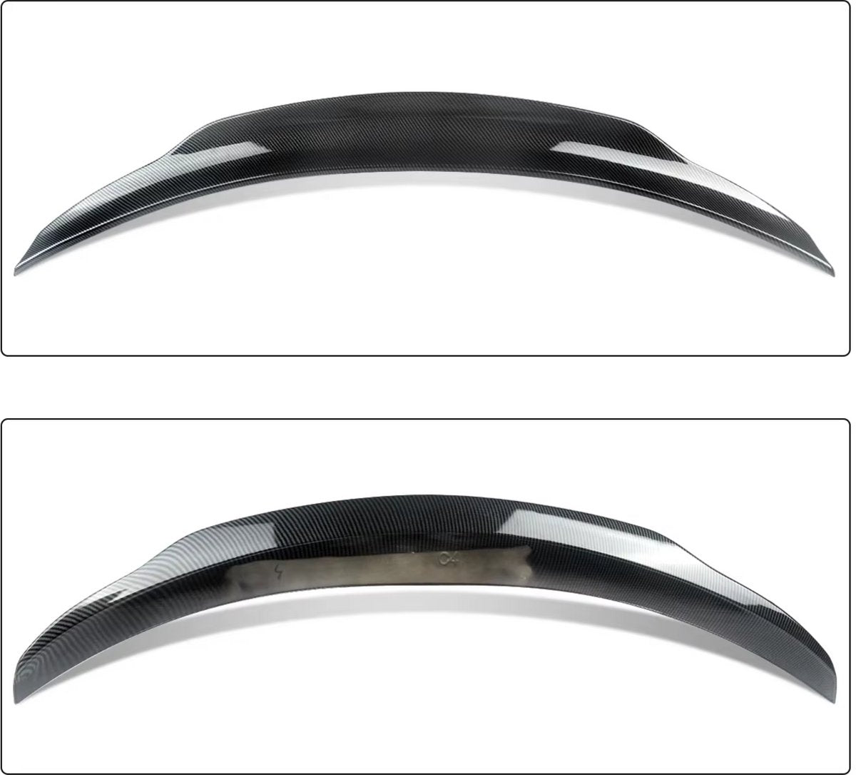 Achterspoiler - Voor Mercedes C-Klasse W205 4dr 2015+ - Auto accessoires - PSM stijl - Carbon Look