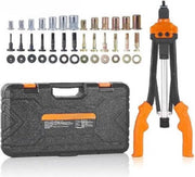 Klinknagel PRO - Moer Set - Popnagel Gereedschapset - 70 Stuks - Met Koffer - Oranje