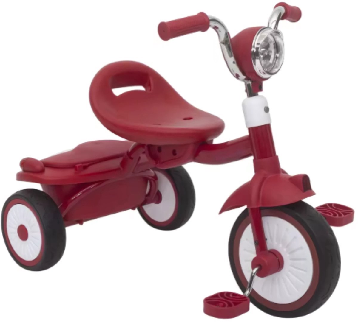 Opulence Kinder driewieler 6-in-1 - Voor kinderen - Kinderfiets - Babyfiets - Peuterfiets - Rood - 1 tot 5 jaar