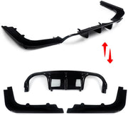 Achterbumper Lipspoiler Diffuser - Voor BMW E92 Coupe/E93 Cabriolet M3 (2008-2013) - Koolstofvezel - Auto accessoires