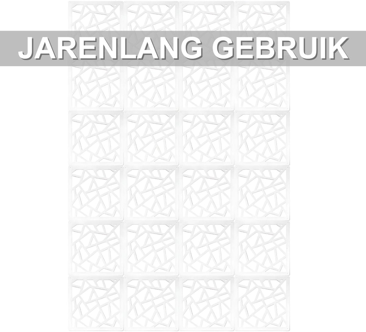 24 stuks - Moderne kamerverdeler - Kamerscherm - Scheidingswand - Privacyscherm - Voor woonkamer, slaapkamer en kantoor - Decoratie -