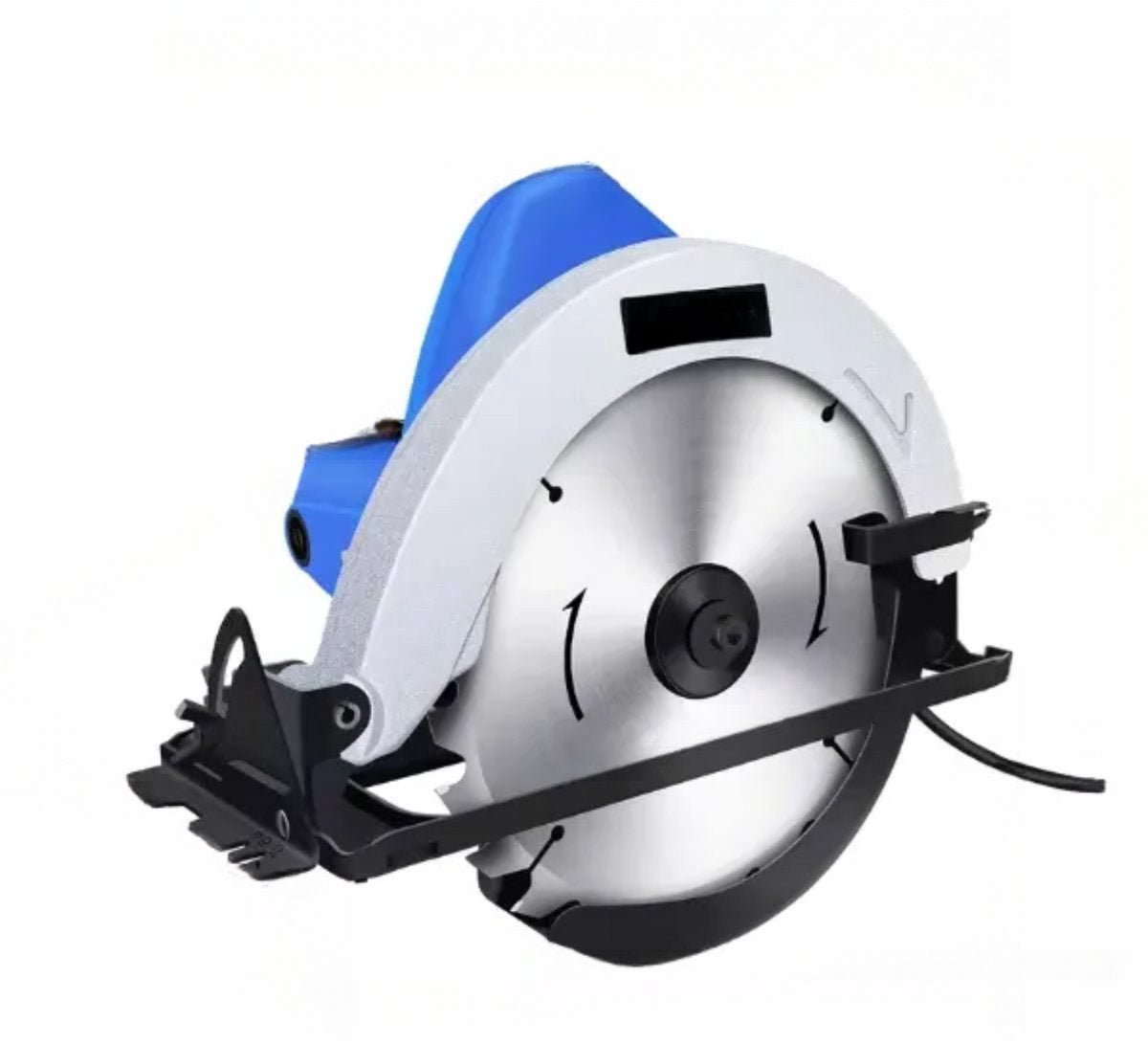Cirkelzaag Precisa - 1500W - 5000RPM Elektrische Draaibaan - Lasergeleider - 0-45° Schuine Hoek - 180mm Zaagblad - 55mm Zaagdiepte