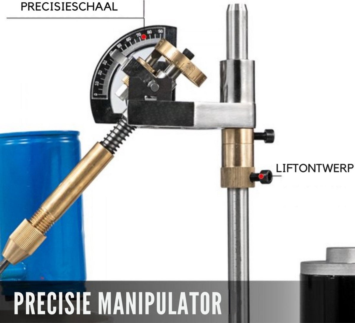 Polijstmachine - Sieradenslijper - 120W - 1800 RPM - Met Wateremmer
