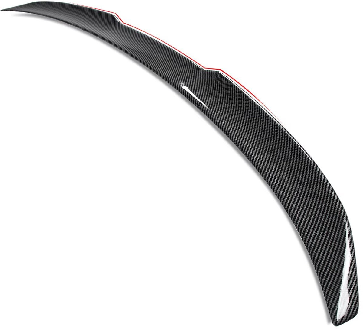 Apexion M3 Vleugel - Kofferbak Spoiler Vleugel Lip - M3 Stijl - Carbon Look - Voor BMW G20 (2019-2024) - Auto Accessoires