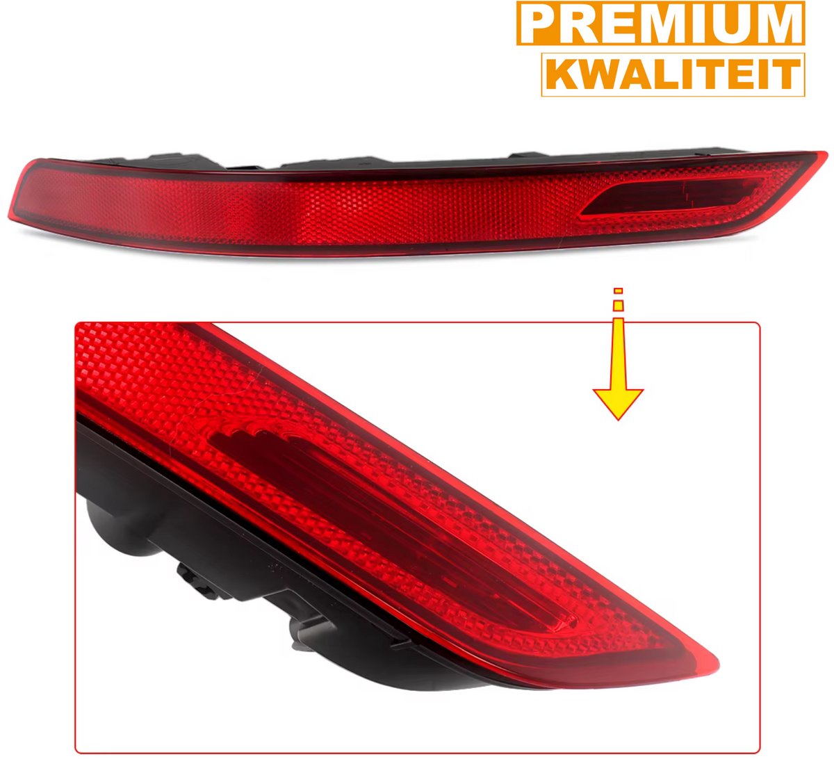 Mistlamp Zijreflector - RH - Voor Porsche Cayenne (2015-2017) - UK Driver Side - Auto Accessoires