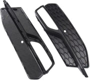 Grille - Voor Audi A3 S-Line 2014-2016 / A3 S3 2013-2017 - Auto accessoires - Honingraat grille - Zwart - ABS