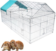 Luxe Dierenren XL - Zilver - Hondenbench - Kattenren - 220x103x103 cm